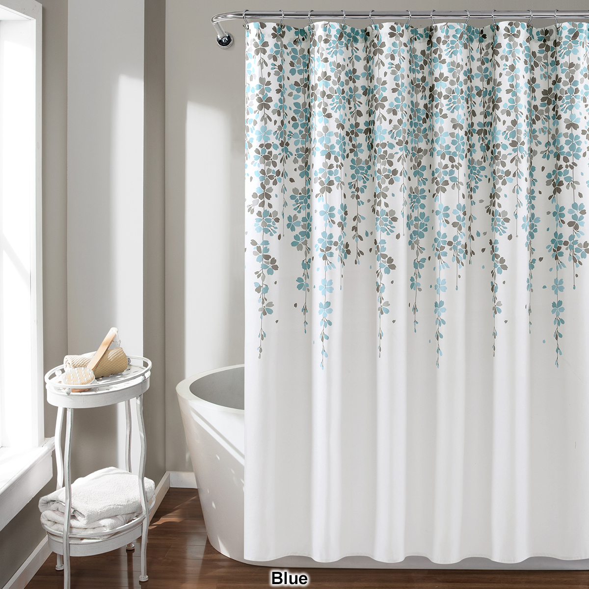 Lush Decor(R) Weeping Flower Shower Curtain