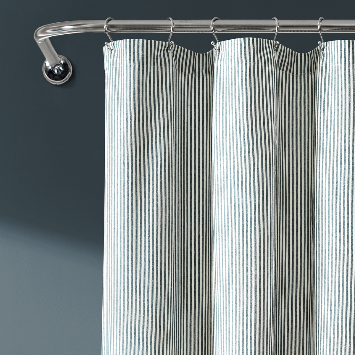 Lush Decor(R) Vintage Stripe Shower Curtain