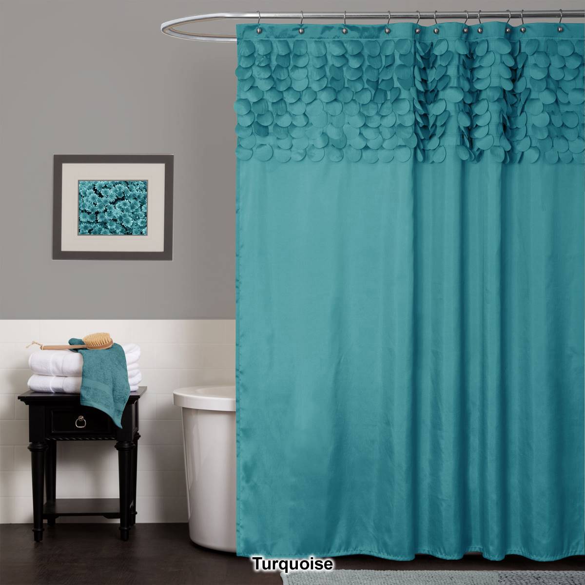 Lush Decor(R) Lillian Shower Curtain