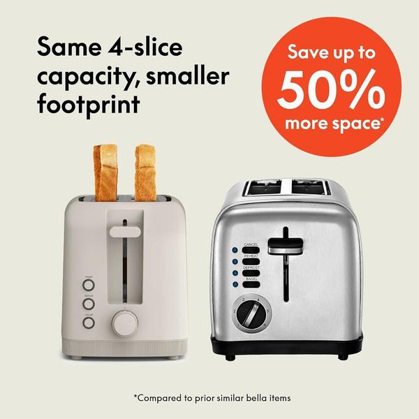 Bella 4-Slice Slim Toaster alternate view