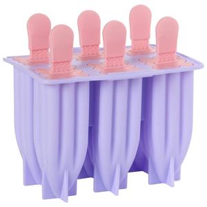 Gourmet Kitchen 6 Asteroid Silicone Ice Pop Mold
