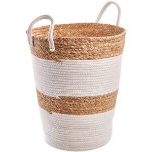 Heritage XL Block Rope Hyacinth Hamper