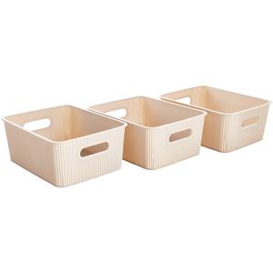 Heritage 3pc. Small Ribbed Bins alternate view