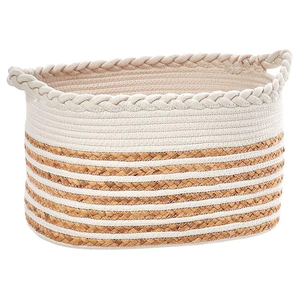 Bombay Small Water Hyacinth Braided Shelf Tote