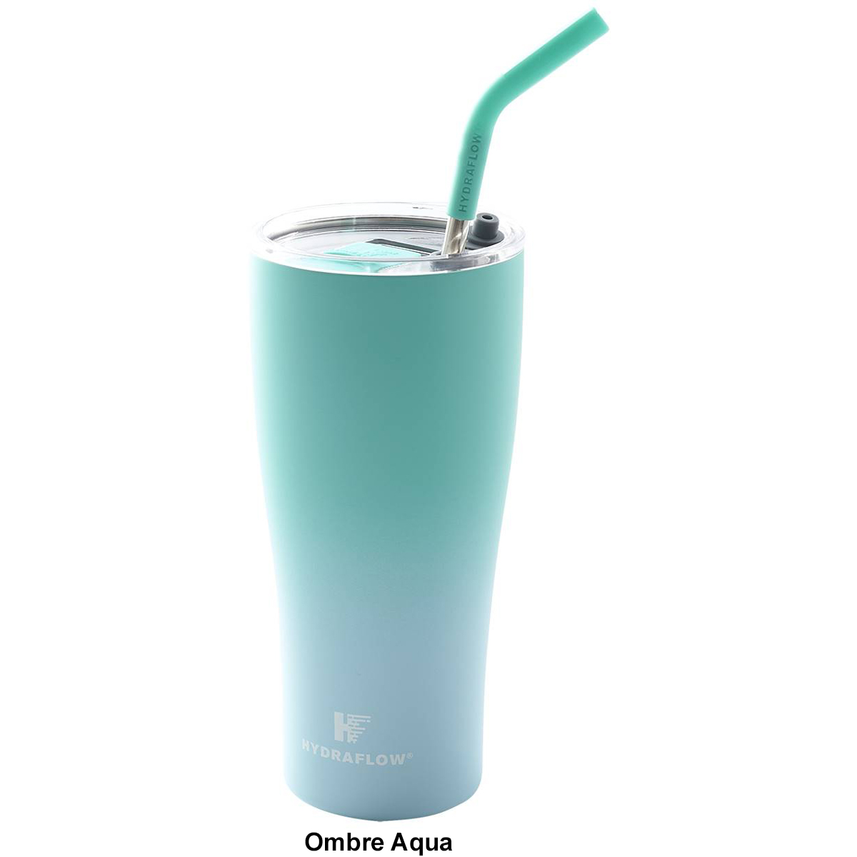 30oz. Insulated Tumbler With Straw - Ombre