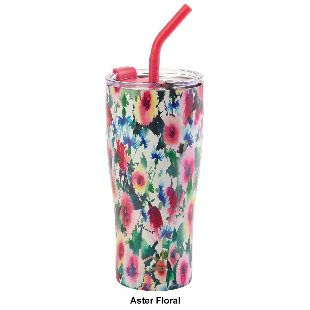 30oz. Stainless Steel Tumbler With Straw