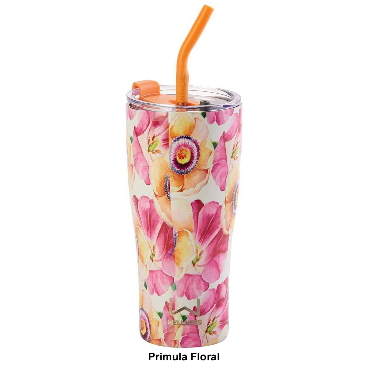 30oz. Stainless Steel Tumbler With Straw