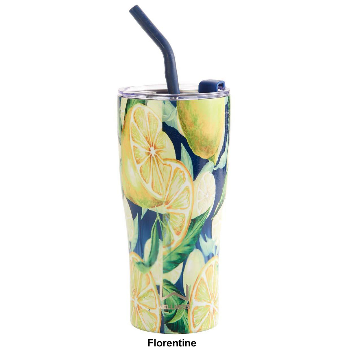 30oz. Stainless Steel Tumbler With Straw