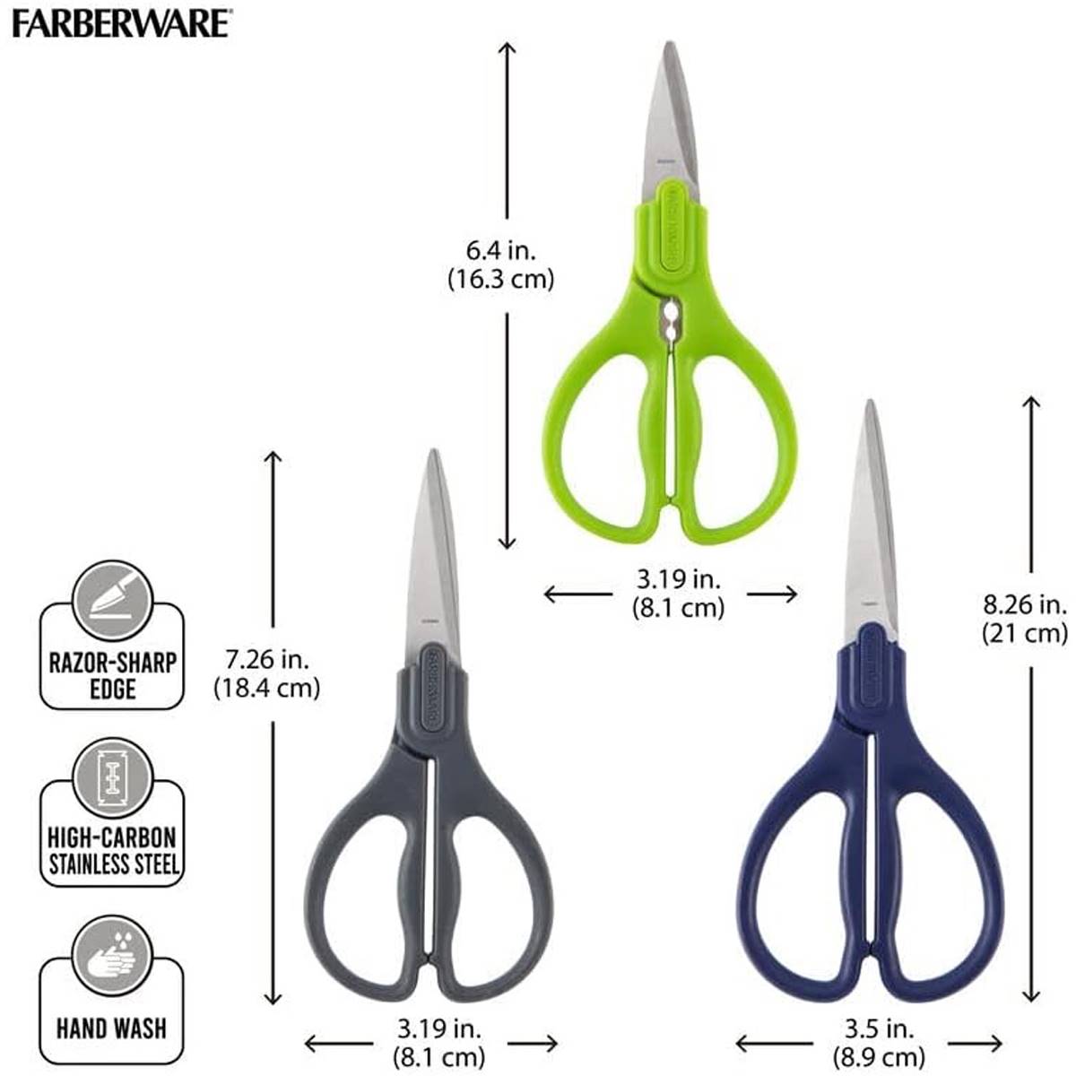 Farberware 3pc. Shears