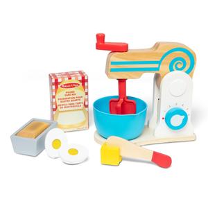 Melissa & Doug(R) Wooden Make-a-Cake Mixer Set