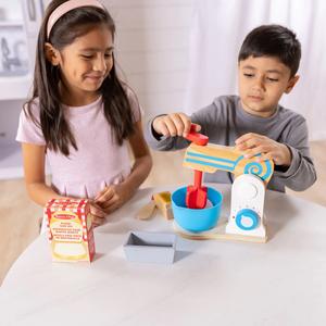 Melissa & Doug(R) Wooden Make-a-Cake Mixer Set alternate view