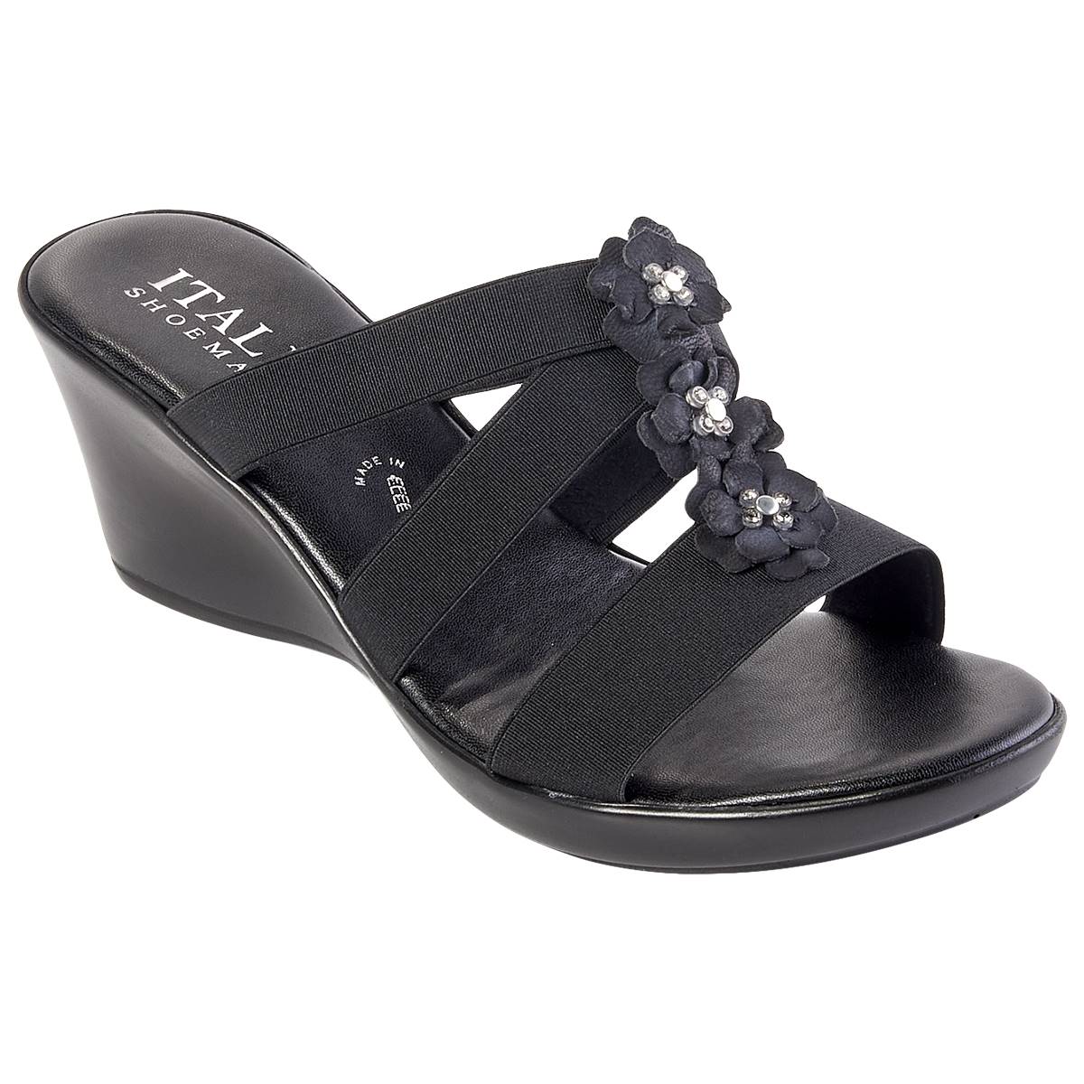 Womens Italian Shoemakers Abee Wedge Sandals