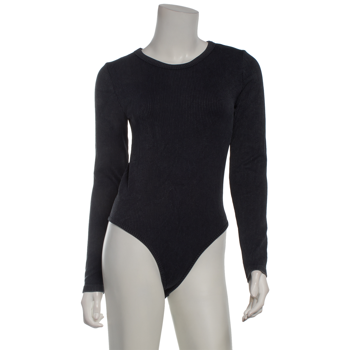 Juniors Derek Heart Alkaline Ribbed Bodysuit