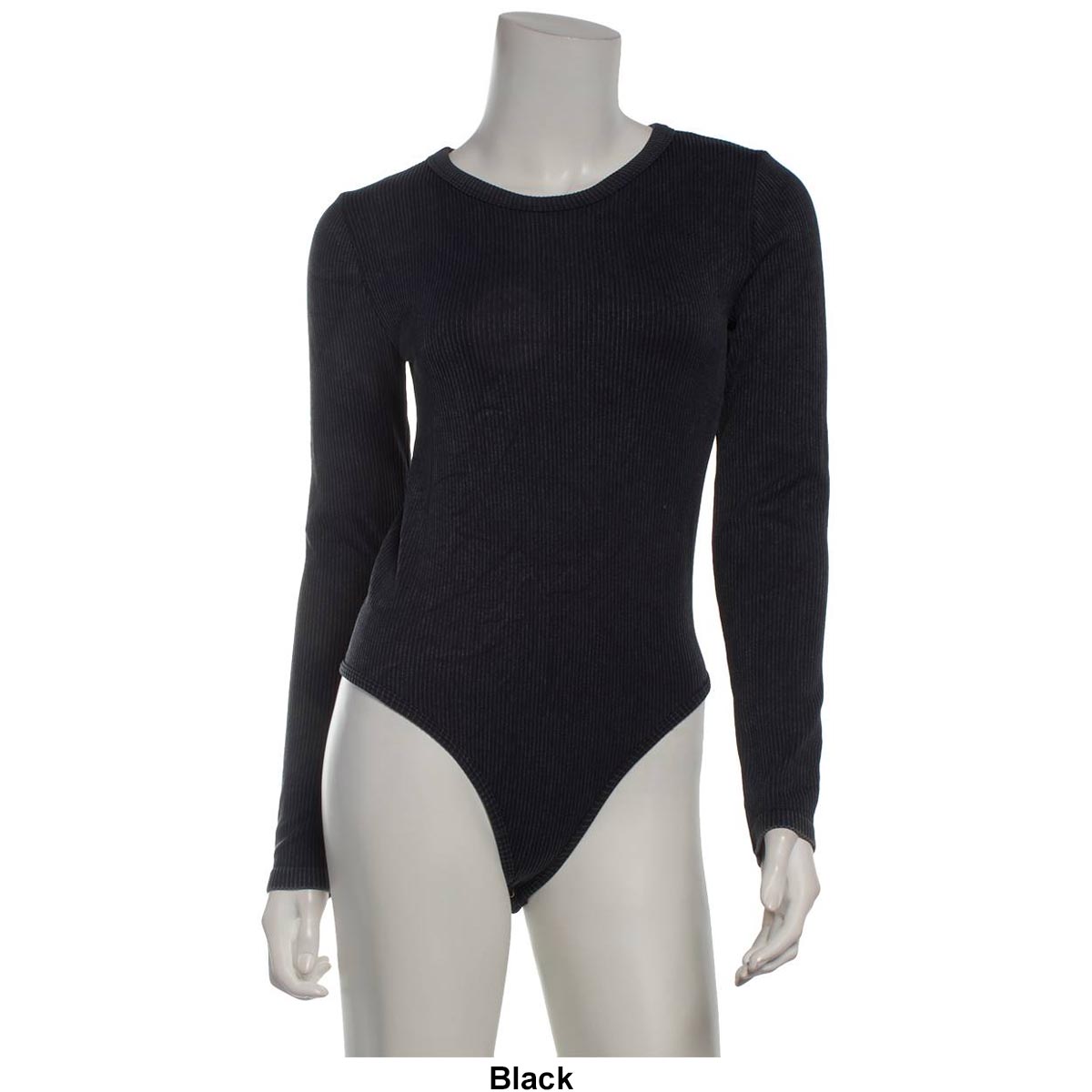 Juniors Derek Heart Alkaline Ribbed Bodysuit