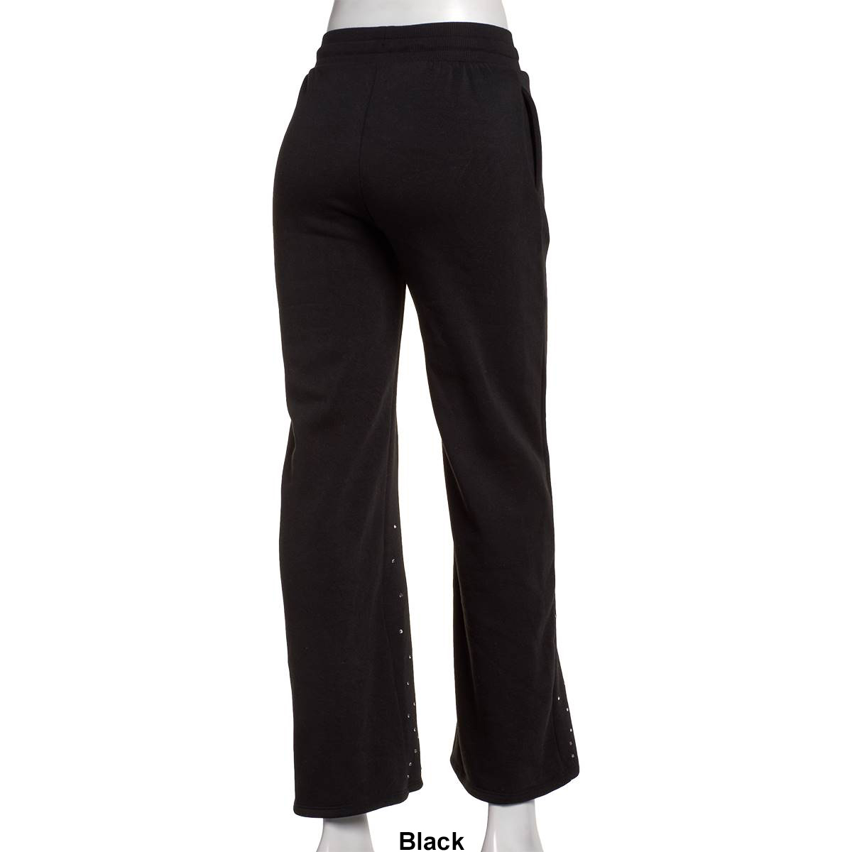 Juniors Derek Heart Flash Wide Leg Sweatpants