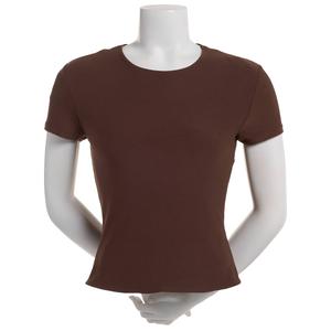 Juniors 7th & Hudson Short Sleeve Double Layer Tee