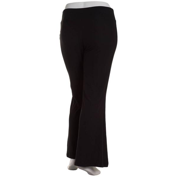 Juniors Plus Derek Heart High Rise Flare Leggings alternate view