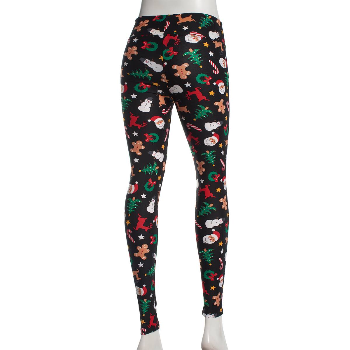 Juniors Derek Heart Santa Wonderland Leggings