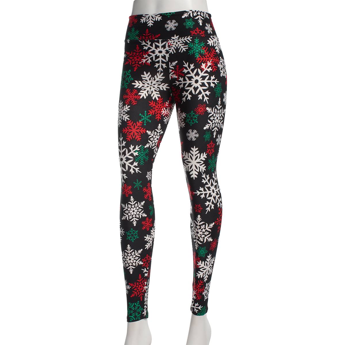 Juniors Derek Heart Glittered Holiday Leggings