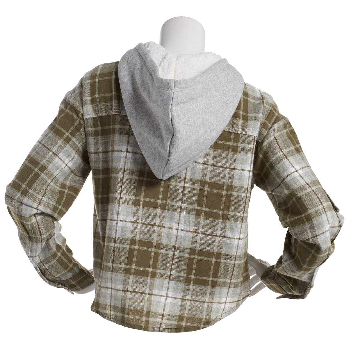 Juniors Derek Heart Forester Hooded Flannel