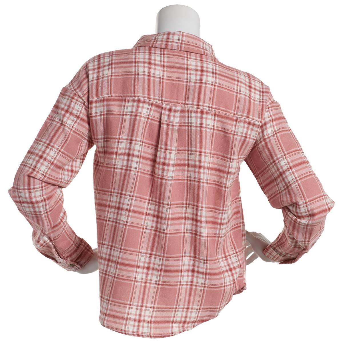 Juniors Derek Heart Rosewood Flannel Shirt