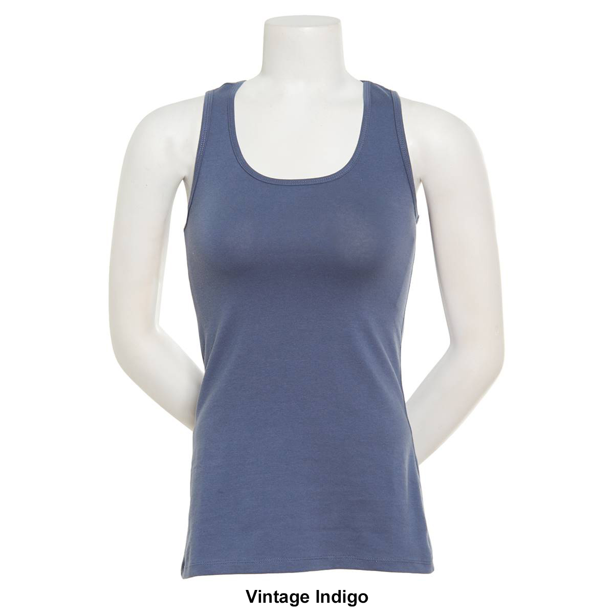 Juniors Aveto Solid Racer Back Tank Top