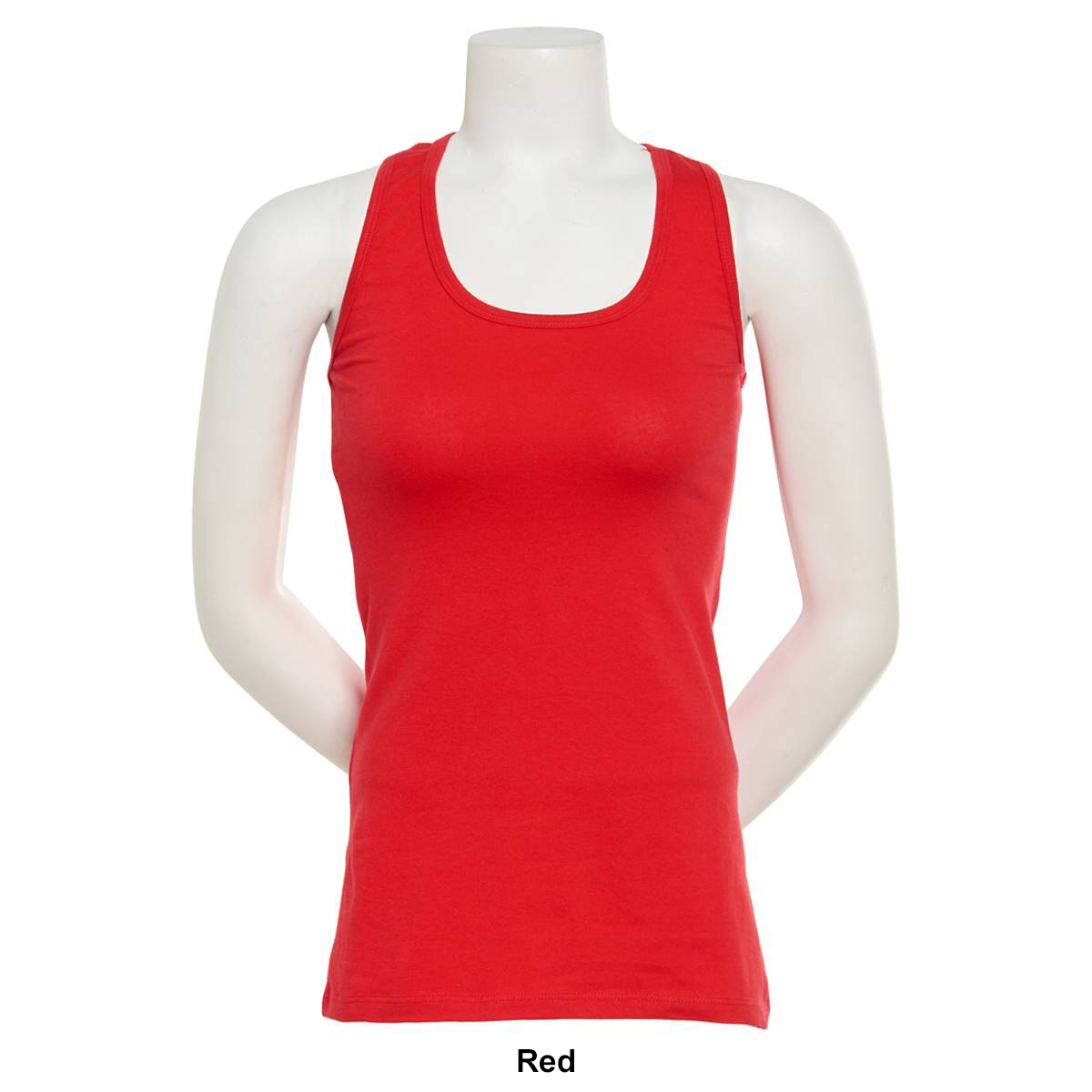 Juniors Aveto Solid Racer Back Tank Top