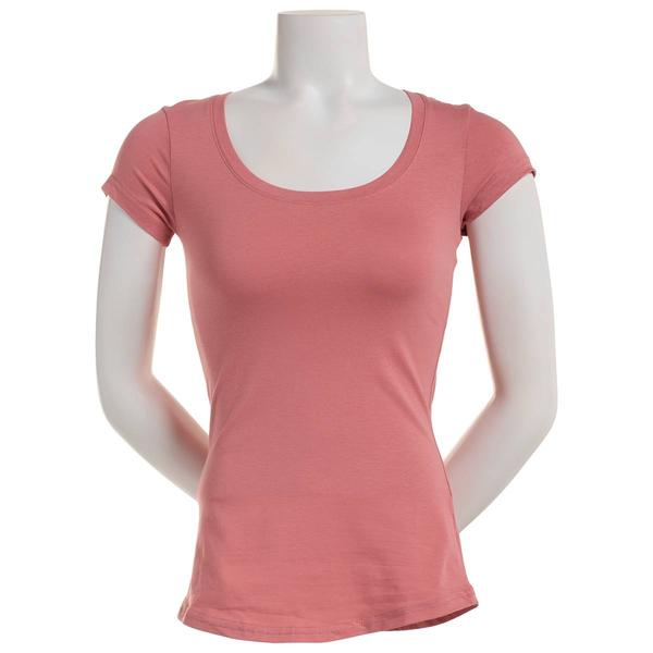 Juniors Aveto Effortless Jersey Knit Fit Tee alternate view