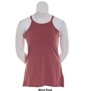 Juniors Plus Aveto Basic High Neck Tank Top alternate view