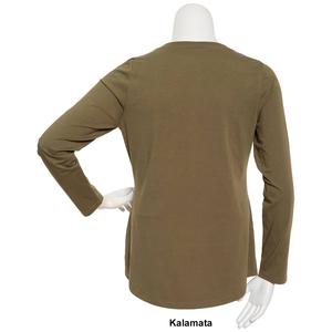 Juniors Plus Aveto Long Sleeve V-Neck Tee alternate view