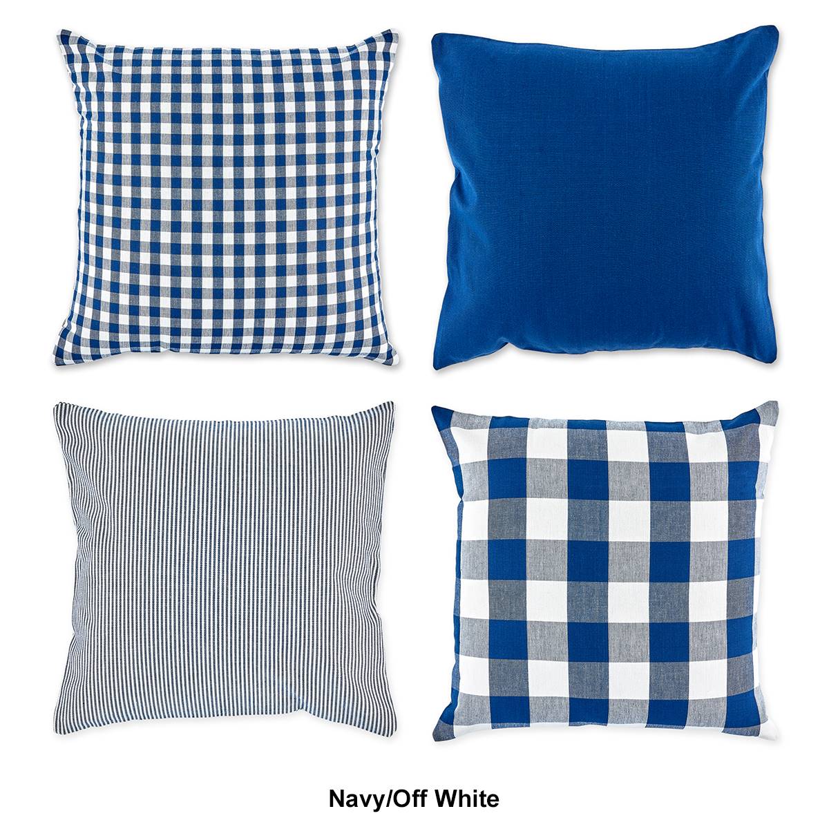 DII(R) Assorted Pillow Covers Set Of 4 - 18x18