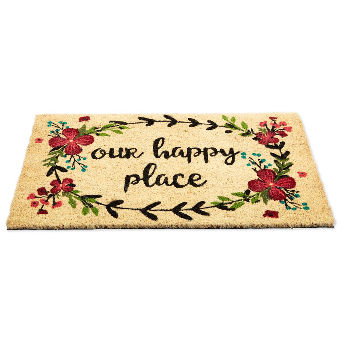 Design Imports Our Happy Place Doormat