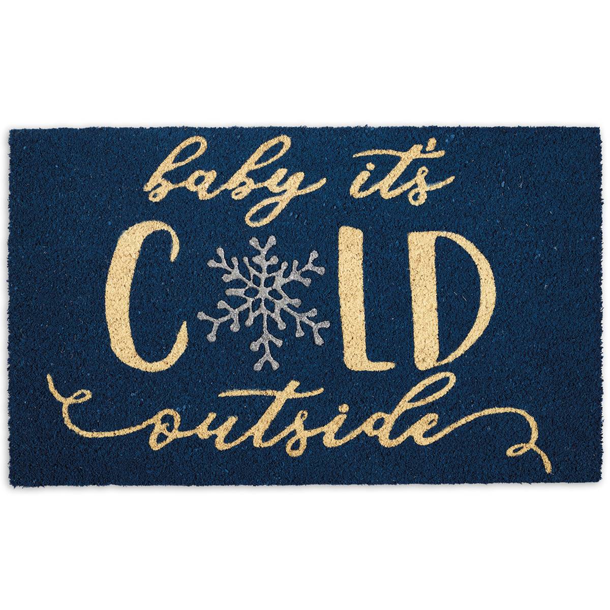 Design Imports Baby It's Cold Doormat