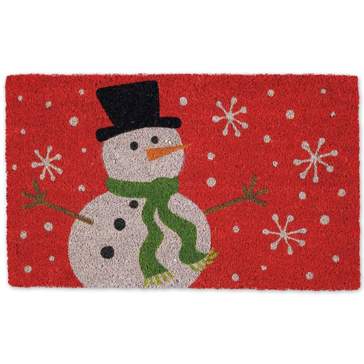 Design Imports Snowman Doormat