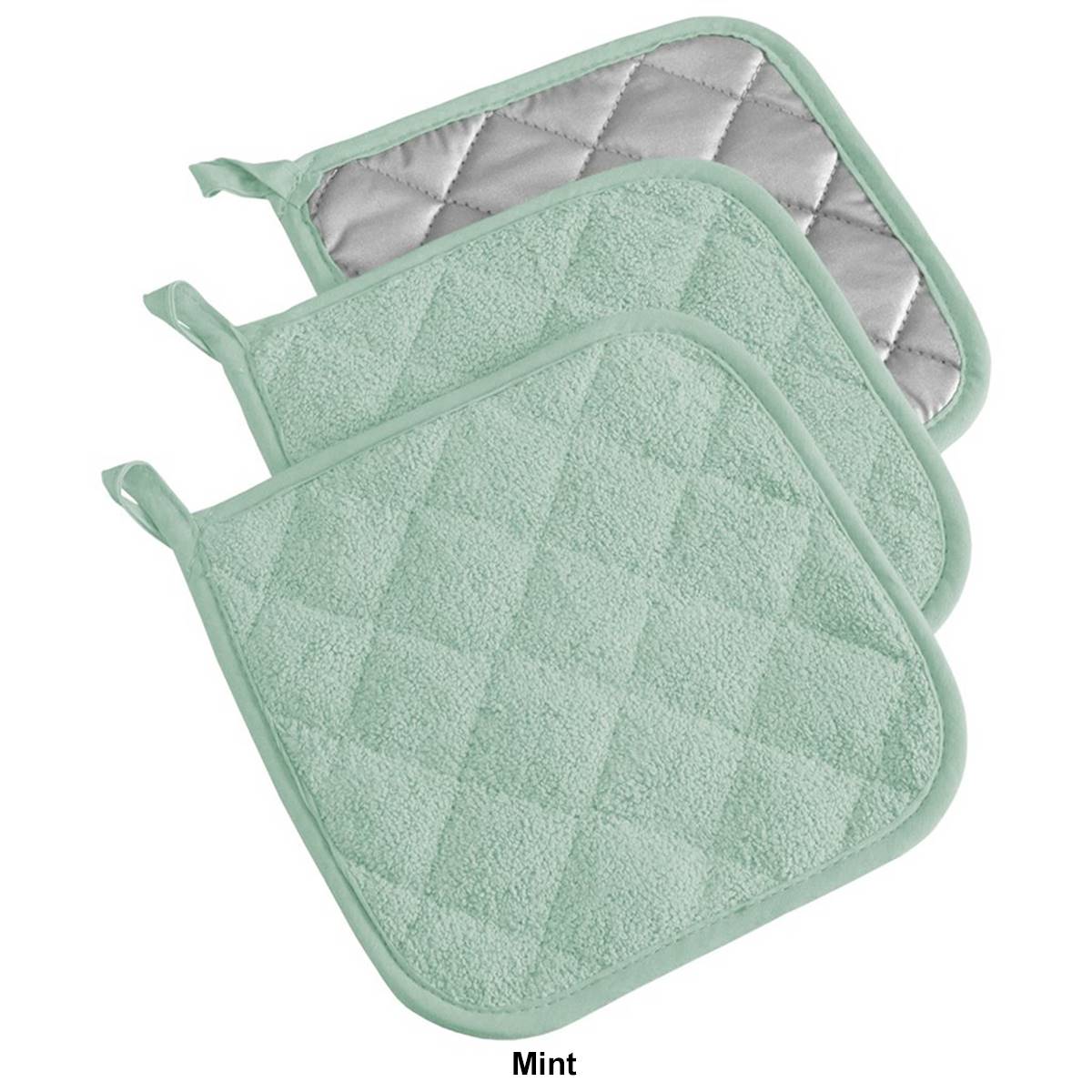 DII(R) Terry Pot Holders - Set Of 3