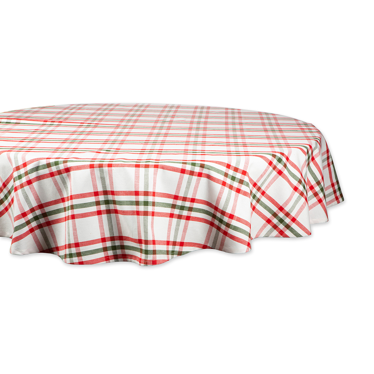 DII(R) Nutcracker Plaid Tablecloth