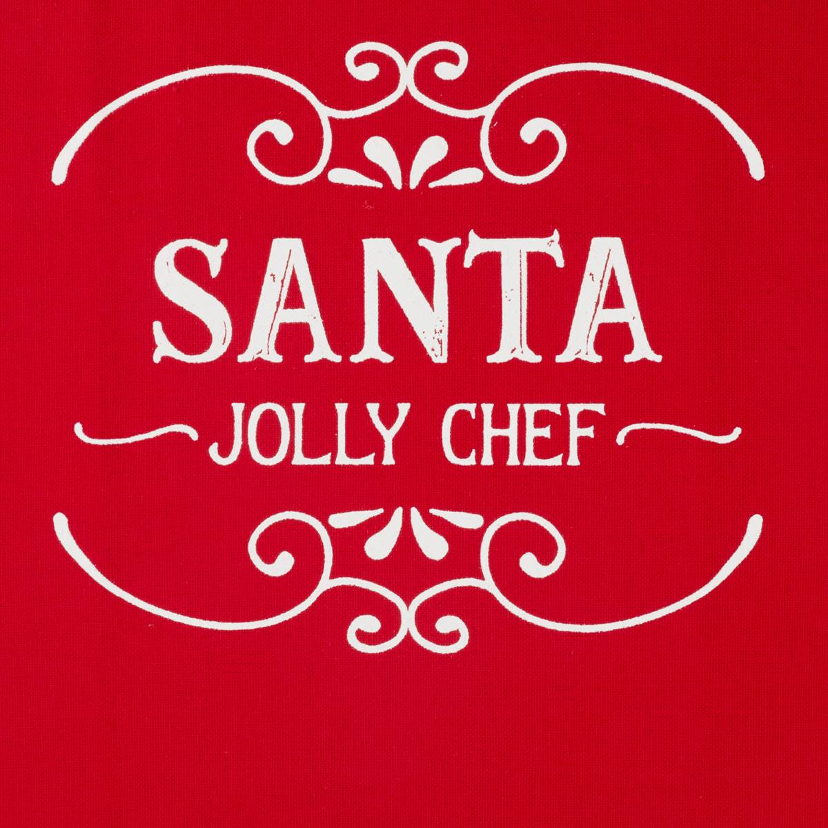 DII(R) Santa Chef Kitchen Towel Set Of 3