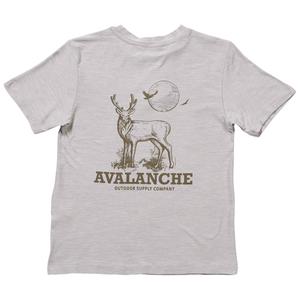 Boys (8-12) Avalanche(R) 3pc. Camo Shorts Set - Light Grey/Olive alternate view