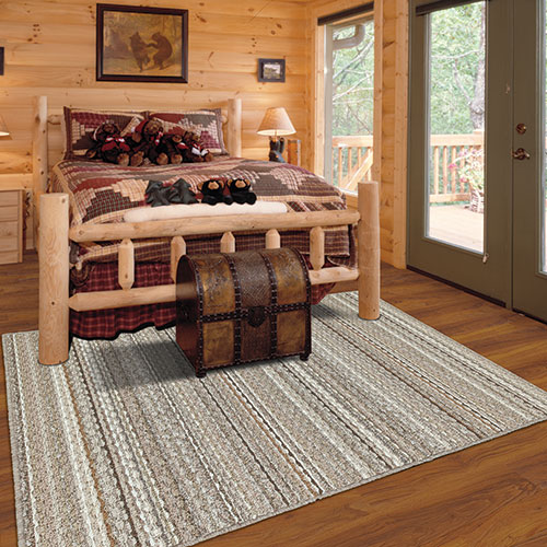 Garland Carnival Stripe Rug - EarthTone