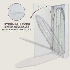 Ivation Wall Mounted Left Side Door Ironing Board alternate view