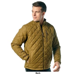 Mens Hawke & Co. Diamond Quilted Barn Jacket