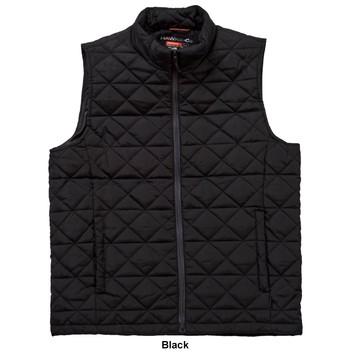 Mens Hawke & Co. Diamond Quilt Vest