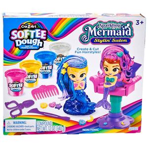 Cra-Z-Art(tm) Softee Dough Sparkling Mermaid Stylin' Salon