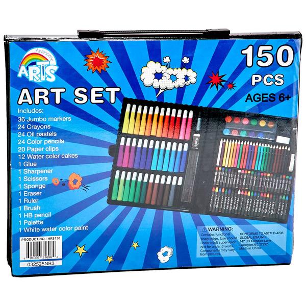 Awesome Arts 150pc. Black Art Set
