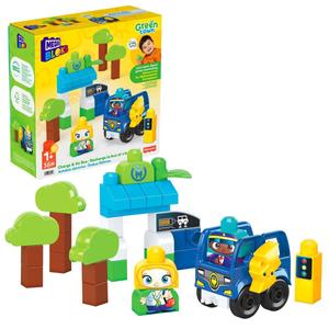 MEGA BLOKS(R) Green Town Charge & Go Bus