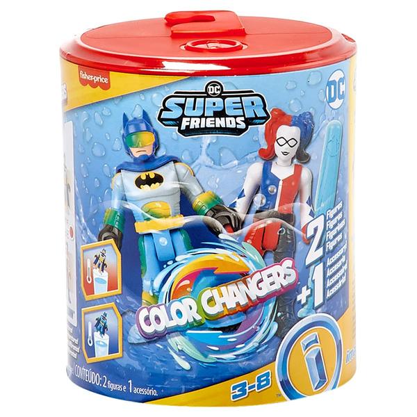 Imaginext(R) DC Super Friends Batman(tm) & Harley Color Changers
