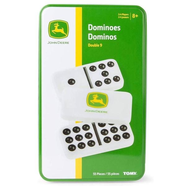 TOMY John Deere Dominoes Double 9