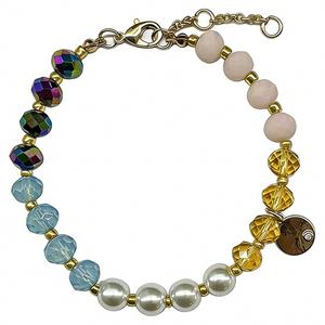 Ashley Cooper(tm) Multi-Color Faceted Beaded Bracelet