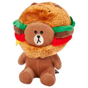 Zippy Paws Burger Time Bear Dog Toy