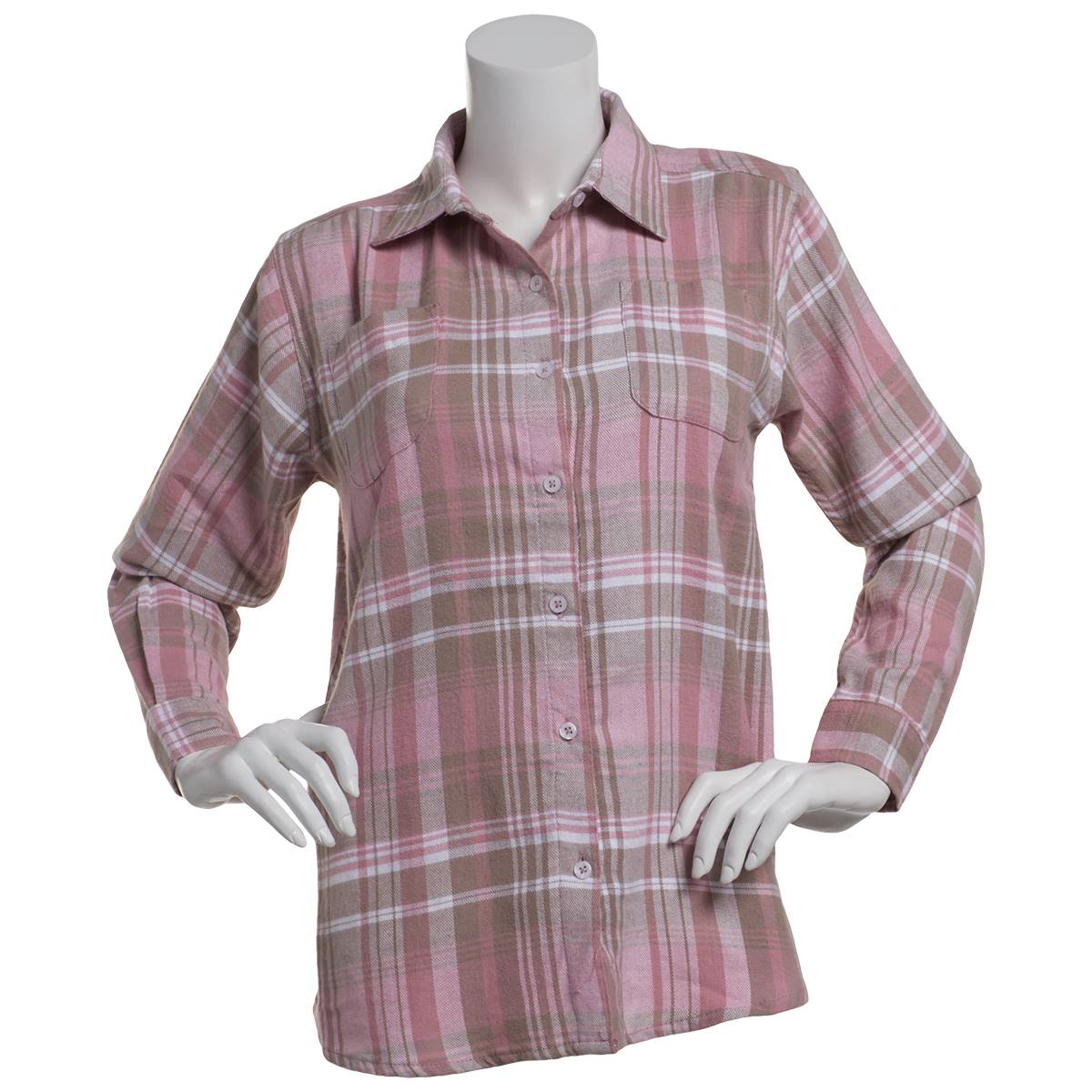 Womens Mountain Ridge Long Sleeve Casual Button Down - Zephyr